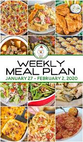 Weekly Meal Plan What To Make For Dinner Every Night This Week A Quick Easy And Delicious Recipe For Every Singl In 2020 Recipes Healthy Instant Pot Recipes Meals