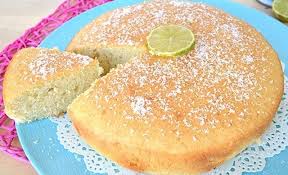 Gateau Au Lait De Coco Et Citron Vert Au Thermomix Recette Thermomix Recette Noix De Coco Recette Gateau Leger