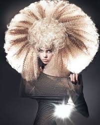 Avant Garde Veck03 Avant Garde Hair Artistic Hair Straight Blonde Hair