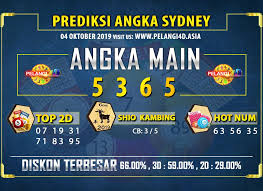 Prediksi Togel Sydney Pools 04 Oktober 2019 Di 2020 Sydney September November