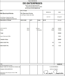 Download Excel Format Of Tax Invoice In Gst Invoice Format In Excel Invoice Format Invoice Template Word