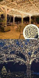 Solar Powered Led Fairy Lights Backyard Landscaping Backyard Garden Backyard