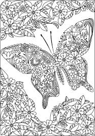 Flower Coloring Pages For Adults Printable Free Coloring Sheets Butterfly Coloring Page Mandala Coloring Pages Detailed Coloring Pages
