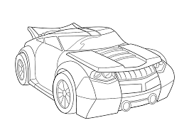 Bumblebee Car Coloring Pages For Kids Printable Free Rescue Bots Cars Coloring Pages Transformers Coloring Pages Coloring Pages For Kids