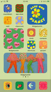 Ios 14 Home Screen Ideas Iphone Wallpaper App Iphone Layout Iphone Design