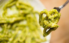 Fresh Marjoram Olive Pesto And Homemade Lorighittas With Jason Stoneburner Recipe Olive Pesto Easy Tomato Sauce How To Cook Pasta