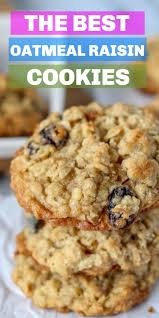 Best Oatmeal Raisin Cookies Best Oatmeal Raisin Cookies Oatmeal Raisin Cookies Chewy Cookie Recipes Oatmeal Raisin