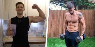 We Asked This Fitness Model For His Easy Go To Protein Shake Smoothie Recipe In 2020 Protein Shake Smoothie Fitness Model Mens Health Uk