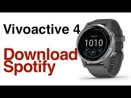Garmin Vivoactive 4 Venu How To Download Spotify Playlists Youtube