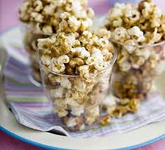 Sticky Popcorn Pots Recipe Bbc Good Food Recipes Food Snack Recipes