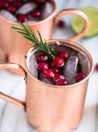 Get In The Seasonal Spirit With This Holiday Spin On The Moscow Mule Recipe Moscow Mule Recipe Mule Recipe Holiday Drinks
