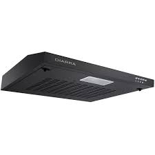 Ciarra Hotte Aspirante 60cm Visiere Encastrable 220m H 3 Vitesses Extra Recyclage Classse C Acier Inox Decorative Cuisine Achat Vente Hotte Cdiscount