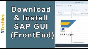 Sap Gui Frontend Download Install Configure For Windows Youtube