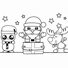 Dibujos Para Colorear De Navidad Kawaii