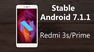 Redmi 3s Prime Nougat Rom Android Xiaomi Rom