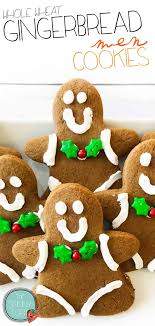 Whole Wheat Gingerbread Men Cookies The Skinny Fork Recipe Gingerbread Man Cookies Man Cookies Gingerbread