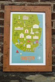 Meet Chucktown Charleston Charleston Map Illustrated Map