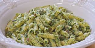 Just Wanted To Share This Delicious Recipe From Lidia Bastianich With You Buon Gusto Ziti With Kale Pesto A Kale Pesto Recipe Kale Pesto Pesto Pasta Recipes