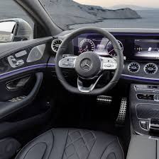 The Luxurious Interior Of The New Mercedes Benz Cls Coupe Impresses With Its Clear Basic Lines For A Flowing Mercedes Benz Cls Luxury Cars Sports Cars Luxury