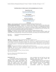Pdf Keterampilan Wirausaha Untuk Keberhasilan Usaha