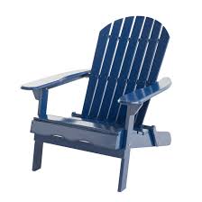 Hanlee Folding Wood Adirondack Chair Navy Blue Christopher Knight Home Wood Adirondack Chairs Backyard Chairs Folding Adirondack Chairs