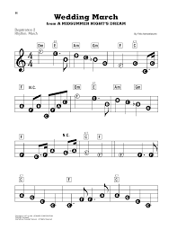 Felix Mendelssohn Wedding March Sheet Music Download Pdf Score 409278