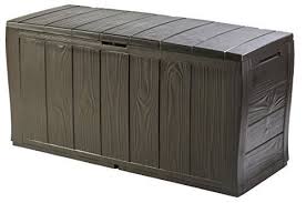 Keter Sherwood Outdoor Plastic Furniture Plastic Outdoor Storage Patio Storage Plastic Garden Storage Box