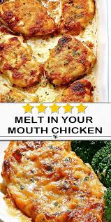 Melt In Your Mouth Chicken Di 2020 Resep Ayam Resep Makanan Resep Masakan