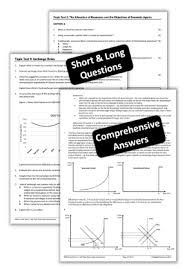 A Level Aqa Economics Topic Tests