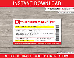 A wide variety of booklet labels options are available to you, such as usage, material, and custom order. Funny Old Age Prescription Labels Template Printable Gag Birthday Gift