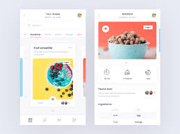 Cooking Book App By Jakub Szewczyk Dribbble Mobileapps Cooking App Web App Design Book App