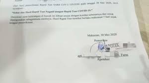 Klarifikasi Surat Keterangan Sehat Bebas Covid 19 Dari Apoteker Info Farmasi Terkini Berbasis Ilmiah Dan Praktis