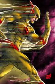Concept Piece For New 52 Reverse Flash Not Used Clearly Lol But Still Fun To Tackle This One As An Exercise Reverse Flash Flash Comics Superhero Comic