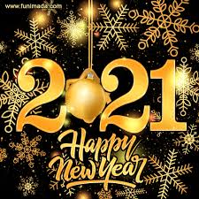 Happy New Year 2021 Gif Images Download On Funimada Com Happy new year 2021 golden particles bokeh black background new year resolution concept. happy new year 2021 gif images download on funimada com
