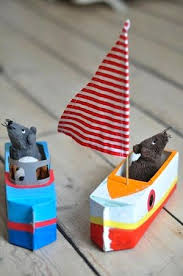 Milk Carton Boats Milk Carton Crafts Fun Crafts For Kids Diy For Kids