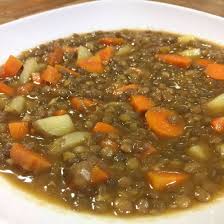 Greek Lentil Soup W Carrots Potatoes Greek Lentil Soup Recipe Lentil Soup Recipes Crockpot Lentil Soup Recipes