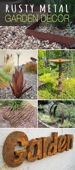 Rusty Metal Garden Decor Metal Yard Art The Garden Glove Metal Yard Art Garden Art Diy Metal Garden Art