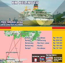 Jadwal Kapal Pelni Kelimutu Di 2020 Kapal Perjalanan Kalimantan