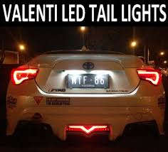 Sg Tail Lights Valenti Smoked Led Set Toyota 86 Ft86 Gt86 Subaru Brz Subaru Brz Toyota 86 Tail Light