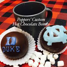 I Knew When I Post Carolina Hot Chocolate Bombs Last Week I D Get This Request Cuz That S How We Roll In The Caro Chocolate Bomb Hot Chocolate Chocolate