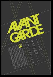 Avant Garde Type Spec Poster Student Work Typeface Poster Typography Layout Graphic Design Typography