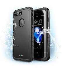 Iphone 8 Plus 7 Plus Aegis Waterproof Case Black Water Proof Case Iphone Iphone 8 Plus