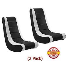 Gaming Chair Video Rocker Mesh Racing Stripe White For Kids Teens Adults Boys Or Boys Chair Gaming Kidsteensadults Me Gaming Chair Game Room Kids Rocker