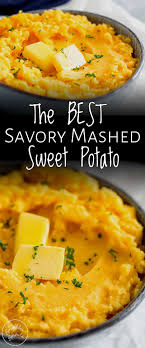 The Best Savory Mashed Sweet Potatoes Sweet Potato Recipes Healthy Sweet Potato Recipes Mashed Mashed Sweet Potatoes Healthy