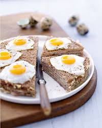Gateau De Crepes En Croque Madame Recette Recette Gateau Crepe Alimentation