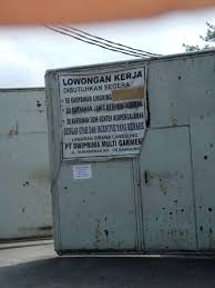 Hanya dengan mengetik daerah mana yang ingin dituju maka hasil pencarian lowongan kerja bulan ini bisa diterima. Lowongan Kerja Margahayu Bandung Di Pt Dwiprima Multi Garment Lowongankerjacareer Com