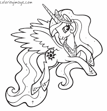 My Little Pony Coloring Page Princess Celestia My Little Pony Coloring Unicorn Coloring Pages Horse Coloring Pages