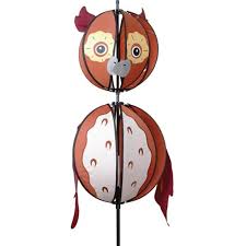 Premier 22723 Wind Garden Spinning Friends Wind Spinner Owl Be Sure To Check Out This Awesome Product This Is An Affilia Wind Sculptures Kite Designs Owl