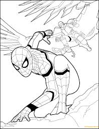 Superhero Spiderman Homecoming Coloring Page Free Coloring Pages Online Avengers Coloring Pages Superhero Coloring Superhero Coloring Pages