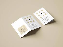 Folded Business Card Mockup Psd Business Card Mock Up Business Cards Mockup Psd Free Business Card Mockup